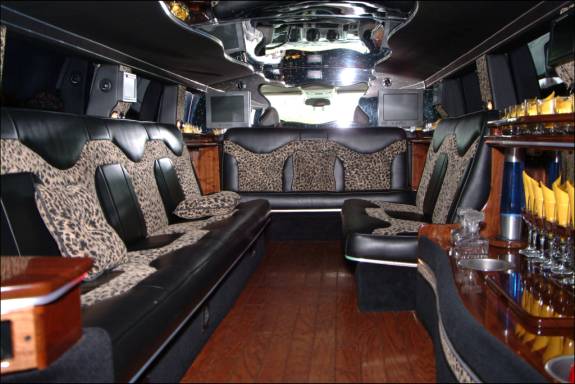 White Hummer Limousine