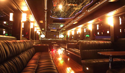 40 Passenger Limobus Interior