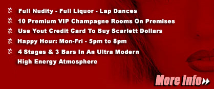 Scarlett's Free VIP Admission