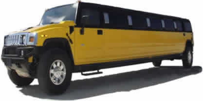 Yellow H2 Limousine