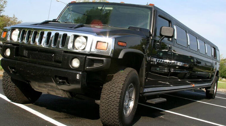 black hummer limo