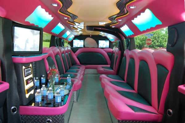 hummer limo interior