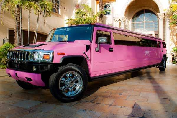pink hummer limo